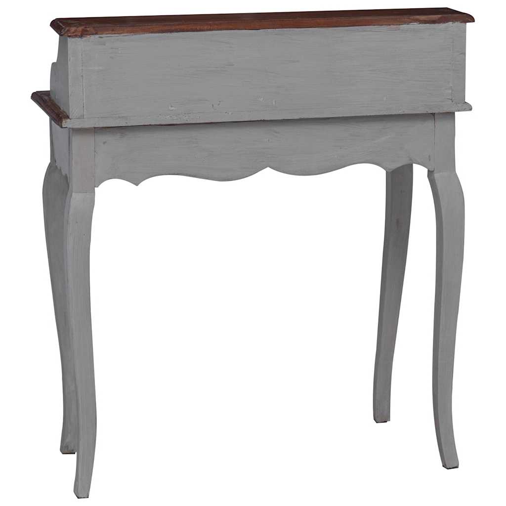 Writing Desk Solid Mahogany Wood 80x40x92 cm