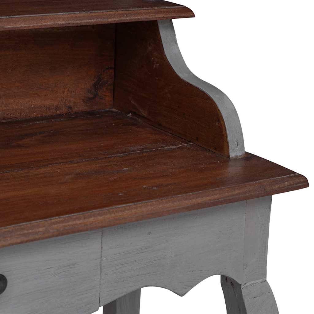 Writing Desk Solid Mahogany Wood 80x40x92 cm
