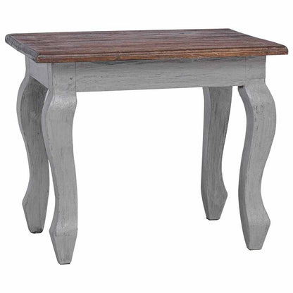 244505 vidaXL Nesting Table Set 3 Pieces Solid Mahogany Wood