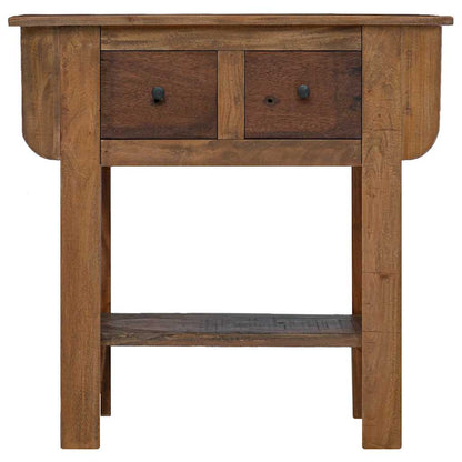 244509 vidaXL Console Table Mixed Recycled Wood 80x35x80 cm