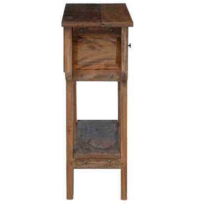 244509 vidaXL Console Table Mixed Recycled Wood 80x35x80 cm