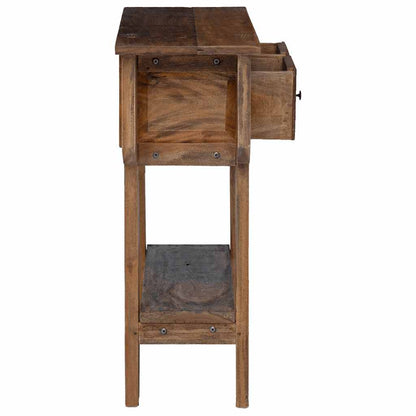 244509 vidaXL Console Table Mixed Recycled Wood 80x35x80 cm