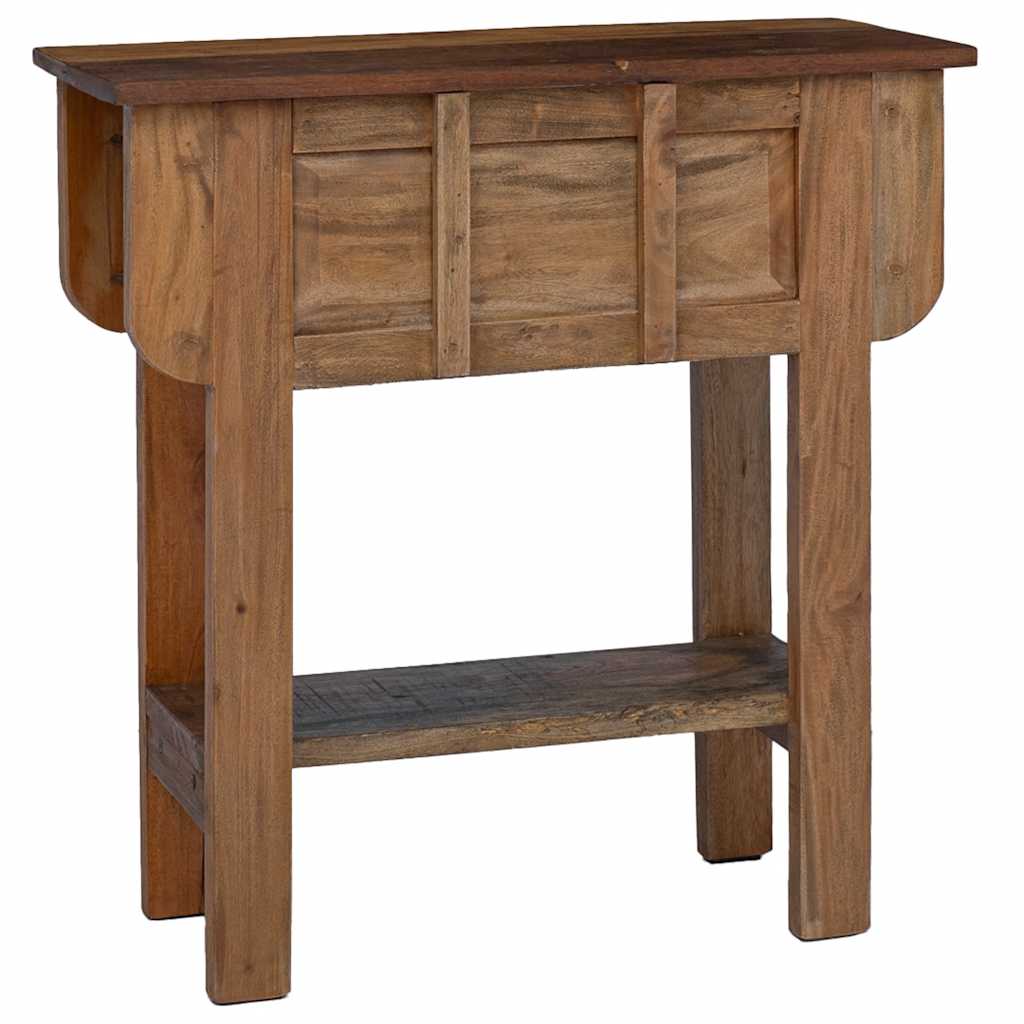 244509 vidaXL Console Table Mixed Recycled Wood 80x35x80 cm