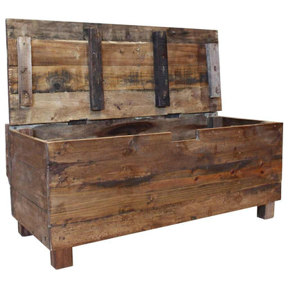 Bench Solid Mahogany Wood 86x40x60 cm
