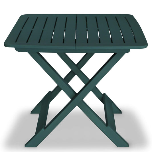 Garden Furniture Set | Green | Plastic | Small | Foldable | Bistro Set