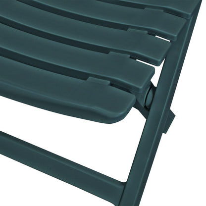 Garden Furniture Set | Green | Plastic | Small | Foldable | Bistro Set