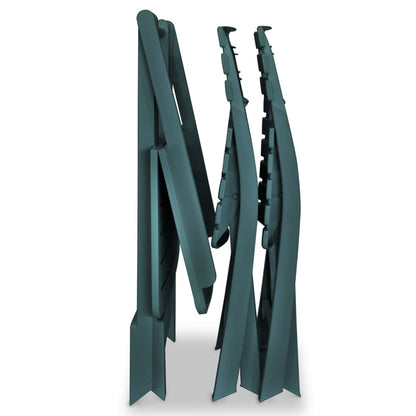 Garden Furniture Set | Green | Plastic | Small | Foldable | Bistro Set
