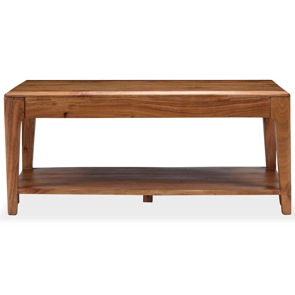 244956 vidaXL Coffee Table Solid Wood 88x50x38 cm