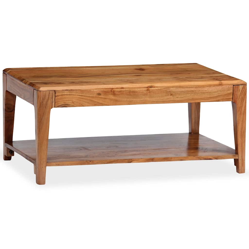 244956 vidaXL Coffee Table Solid Wood 88x50x38 cm