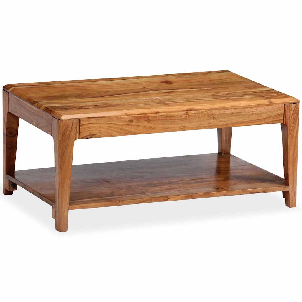 244956 vidaXL Coffee Table Solid Wood 88x50x38 cm