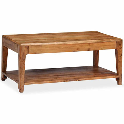 244956 vidaXL Coffee Table Solid Wood 88x50x38 cm