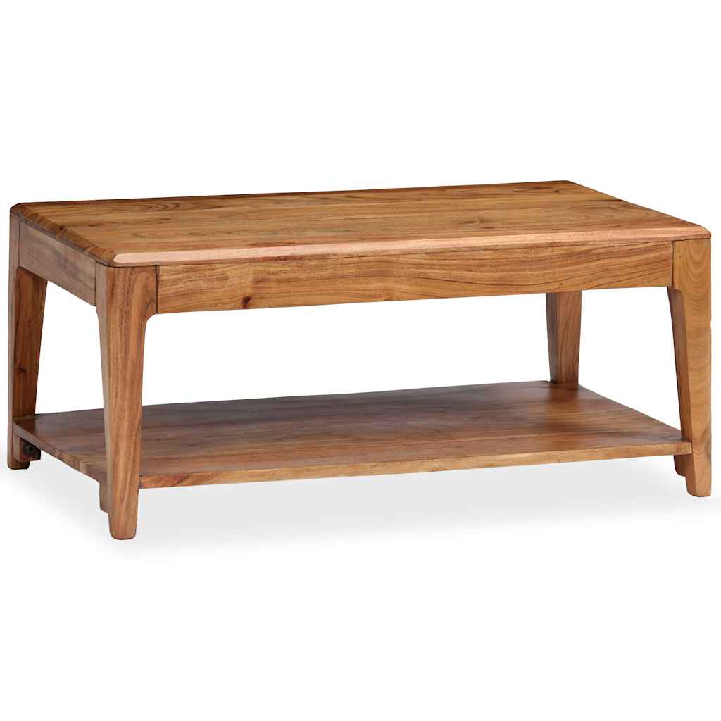 244956 vidaXL Coffee Table Solid Wood 88x50x38 cm