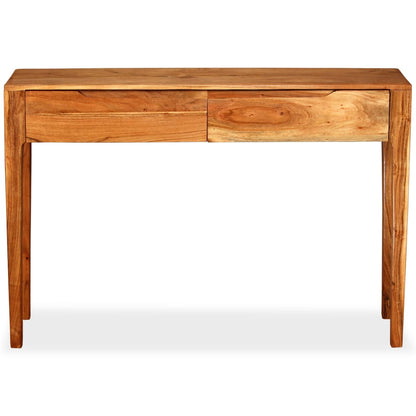 244957 vidaXL Console Table Solid Wood 118x30x80 cm