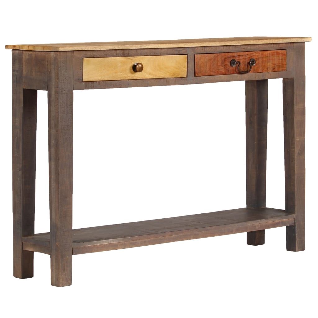 Console Table Solid Wood Vintage 118x30x80 cm