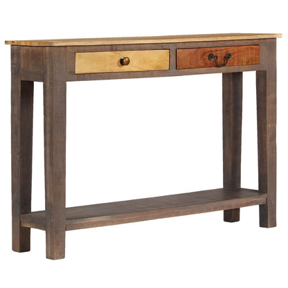Console Table Solid Wood Vintage 118x30x80 cm