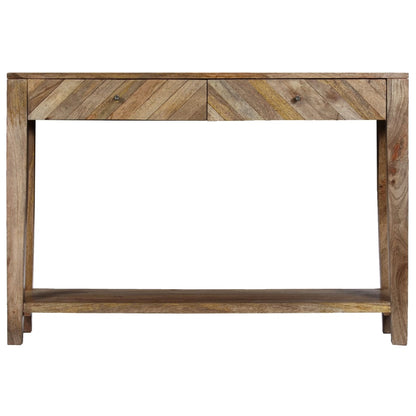 244969 vidaXL Console Table Solid Mango Wood 118x30x80 cm