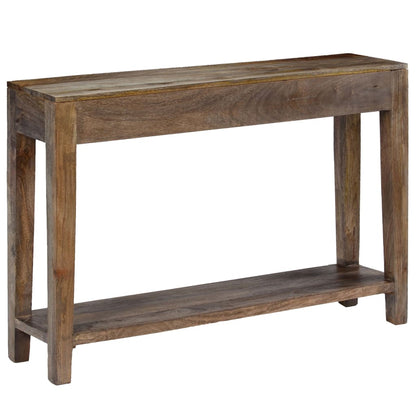 244969 vidaXL Console Table Solid Mango Wood 118x30x80 cm
