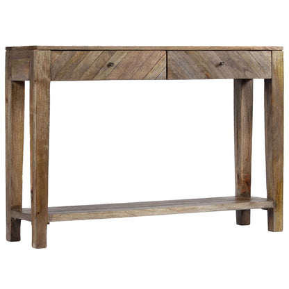 244969 vidaXL Console Table Solid Mango Wood 118x30x80 cm
