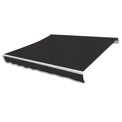 Manual Awning 3 x 2.5 m Anthracite 100% Polyester