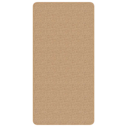 Area Rug Jute with Latex Backing 80x160 cm Natural
