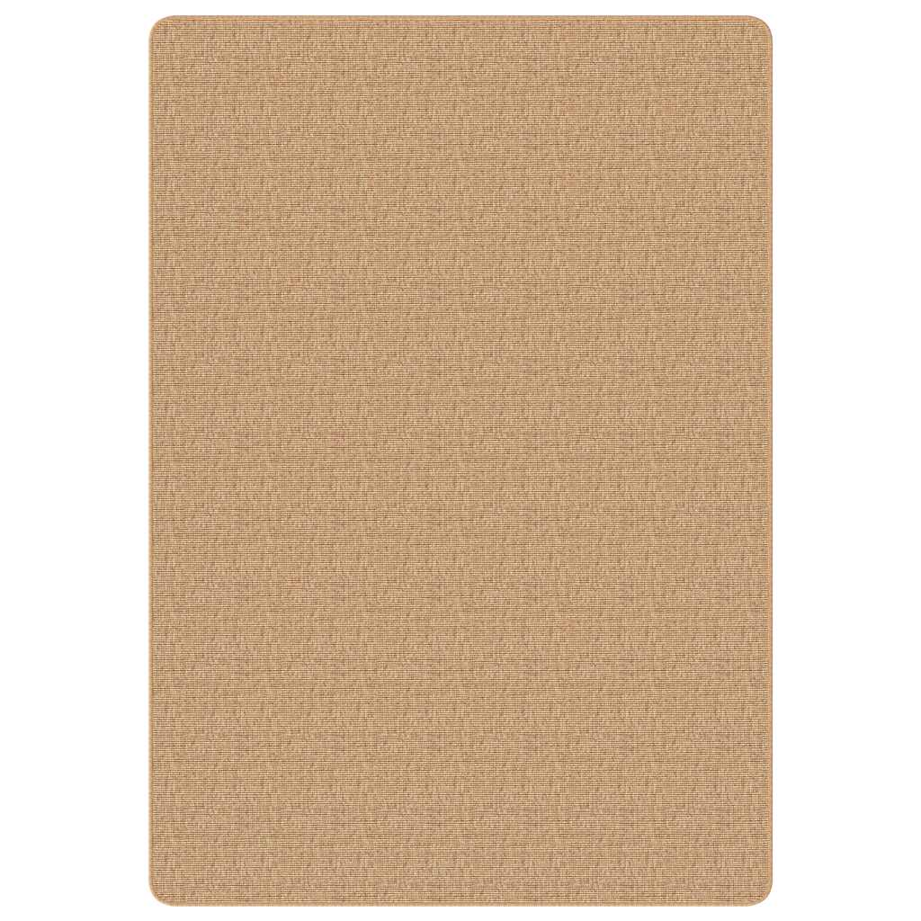 245287 vidaXL Area Rug Jute with Latex Backing 160x230 cm Natural