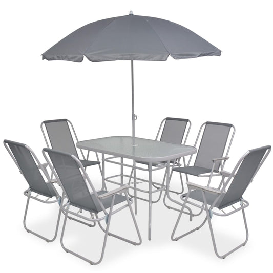 Outdoor Dining Set | Grey