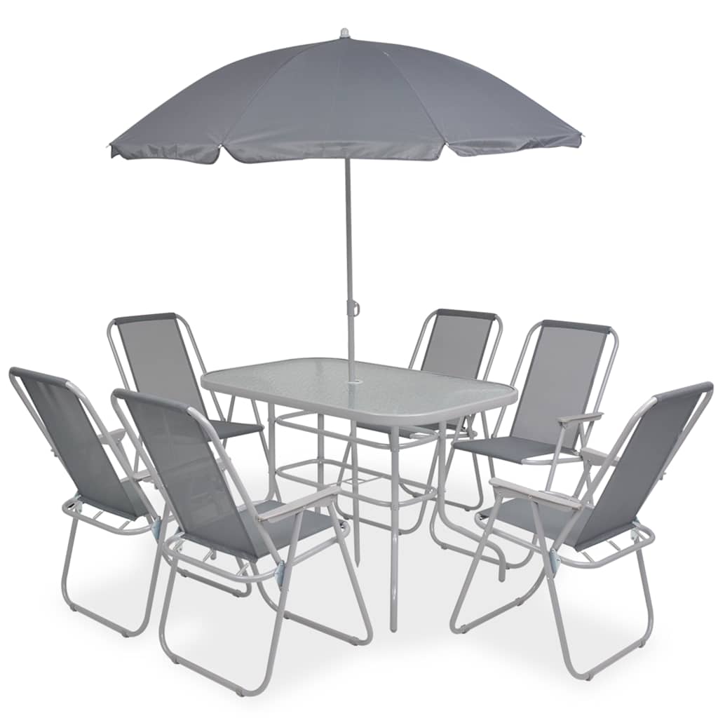 Outdoor Dining Set | Grey