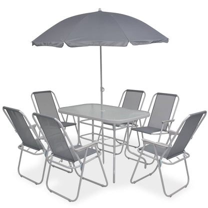 Outdoor Dining Set | Grey