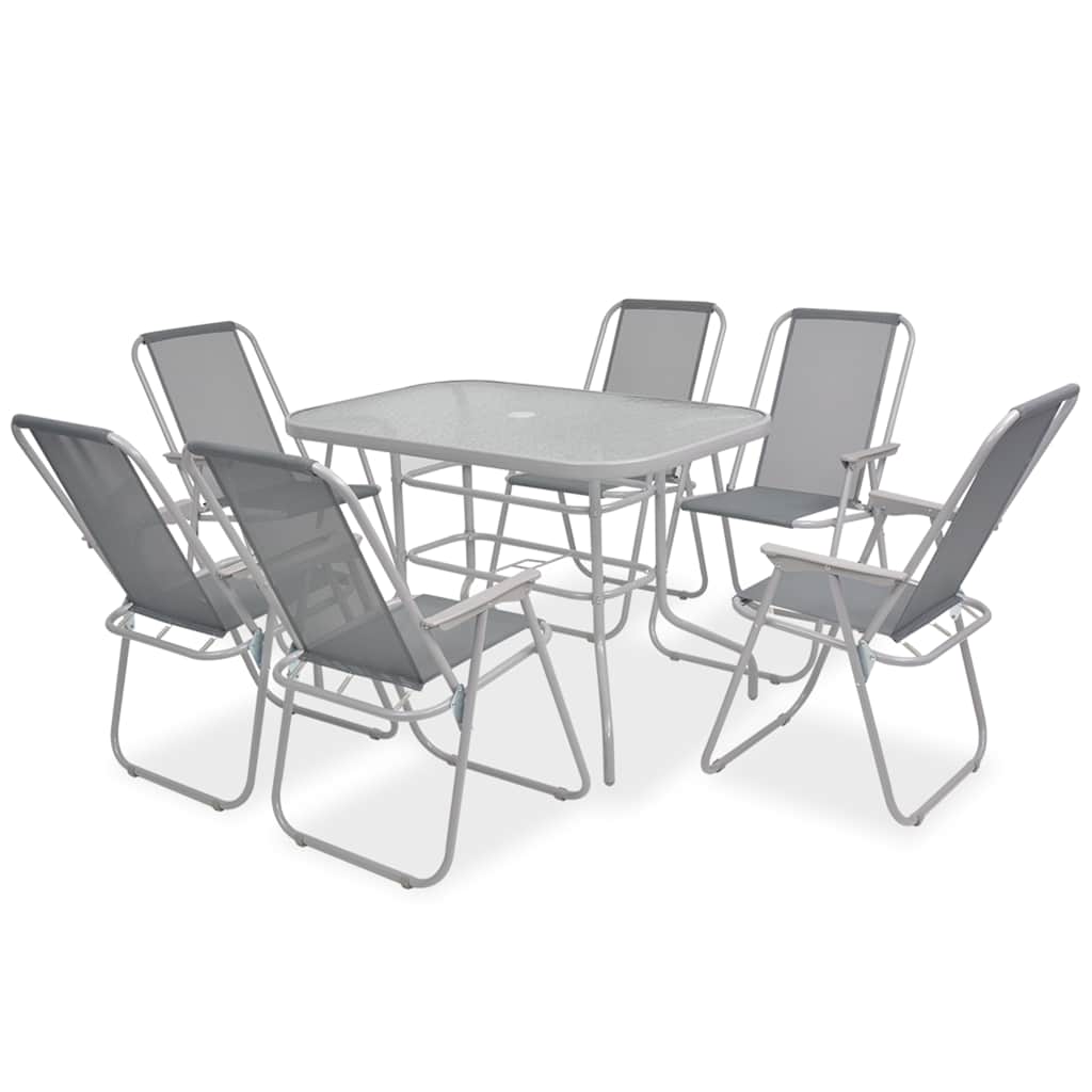 Outdoor Dining Set | Grey