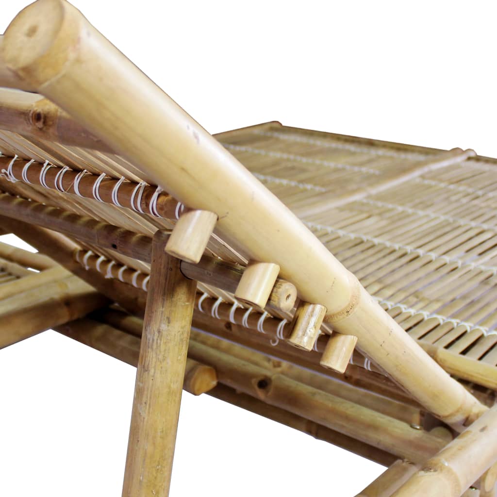 Sunlounger | Natural Bamboo | Bamboo | Extra Large