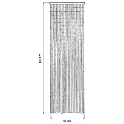 Insect Door Curtain Bamboo 56x185 cm