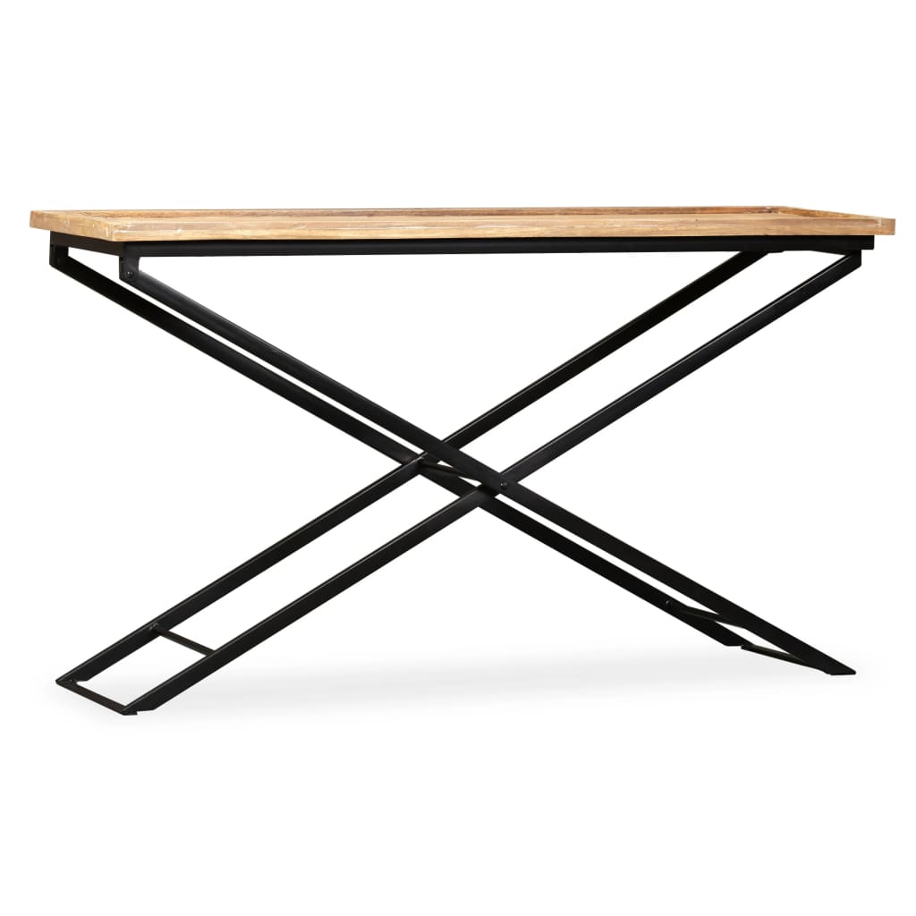 Console Table Solid Mango Wood 130x40x80 cm