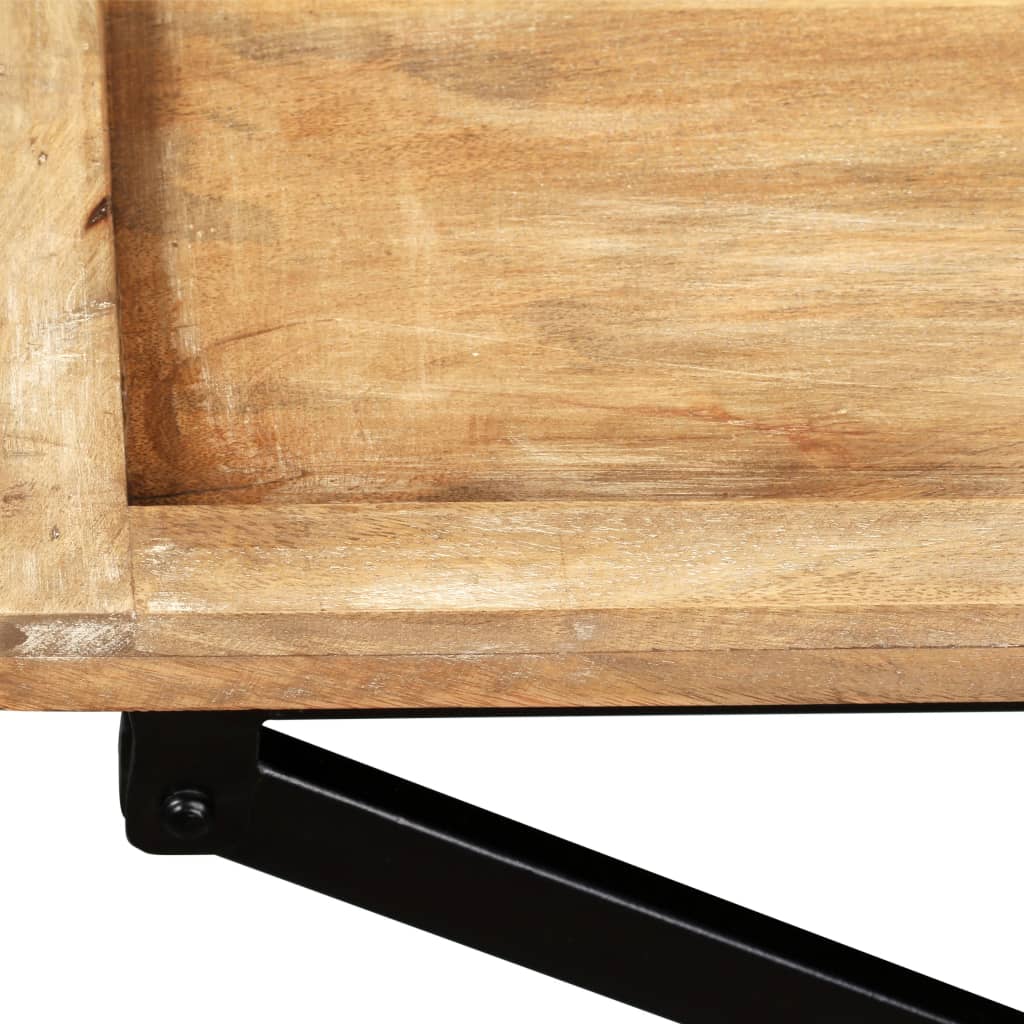 Console Table Solid Mango Wood 130x40x80 cm