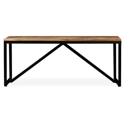 Bench Solid Mango Wood 110x35x45 cm
