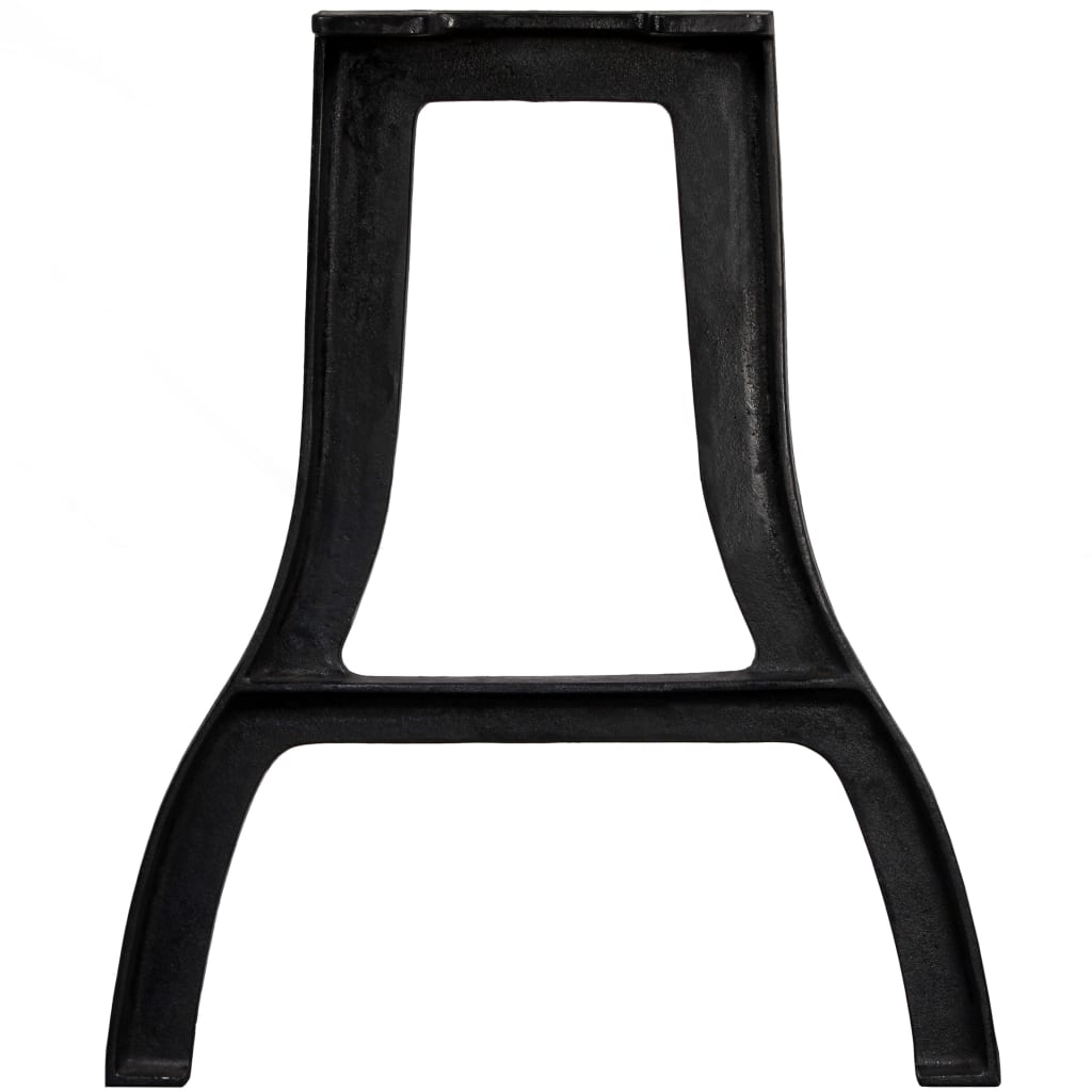 Dining Table Legs 2 pcs A-Frame Cast Iron