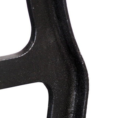 Bench Leg | Set of 2 | Black | Cast iron | Medium | Durable | Bench Legs