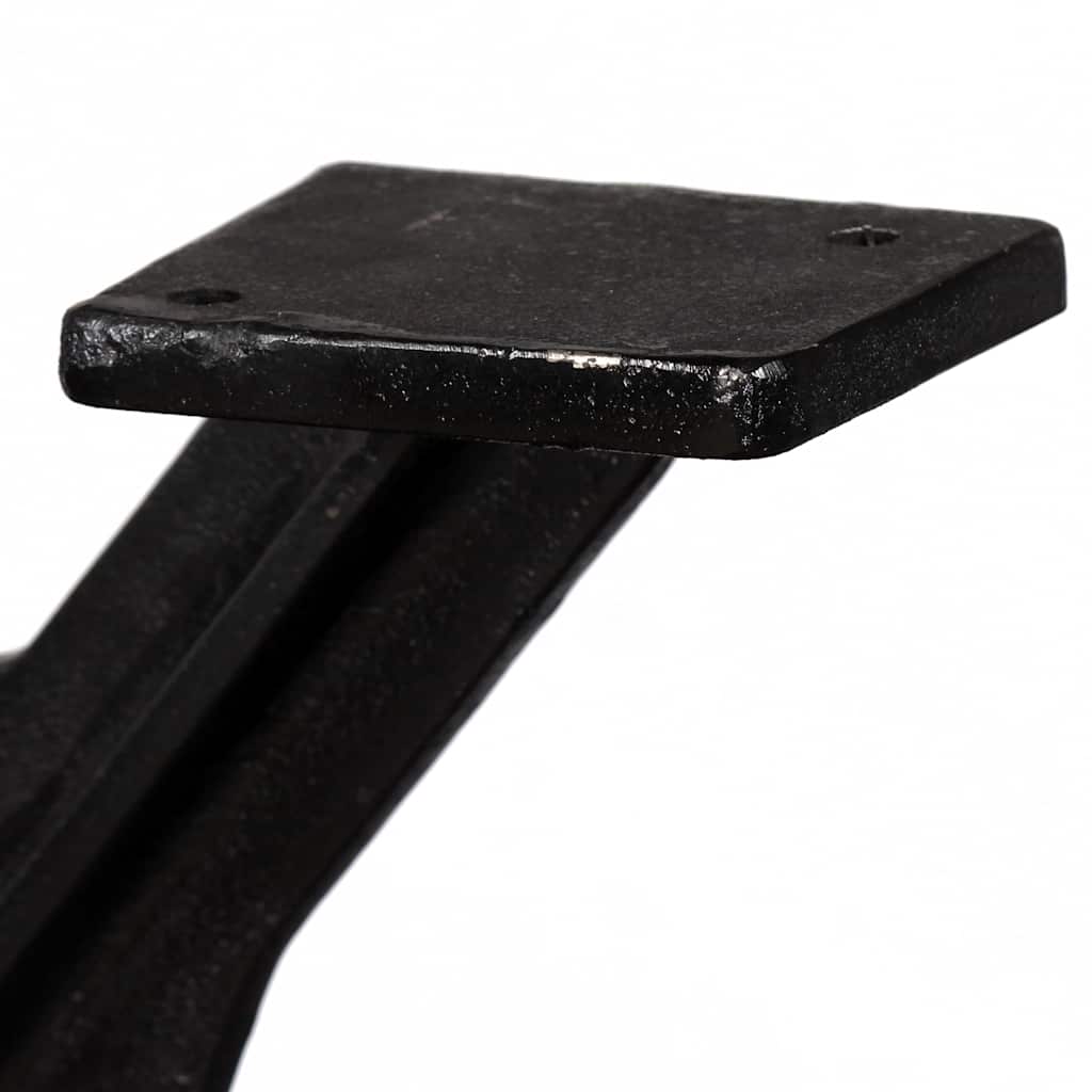 Dining Table Legs 2 pcs O-Frame Cast Iron