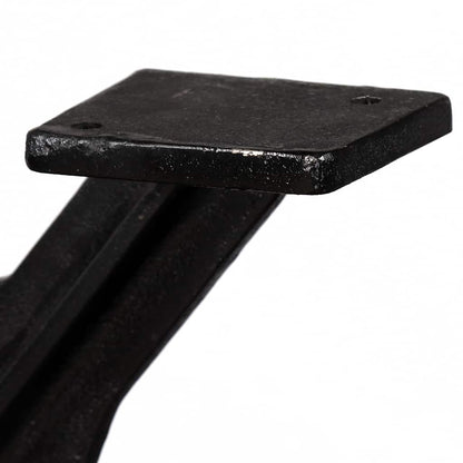 Dining Table Legs 2 pcs O-Frame Cast Iron