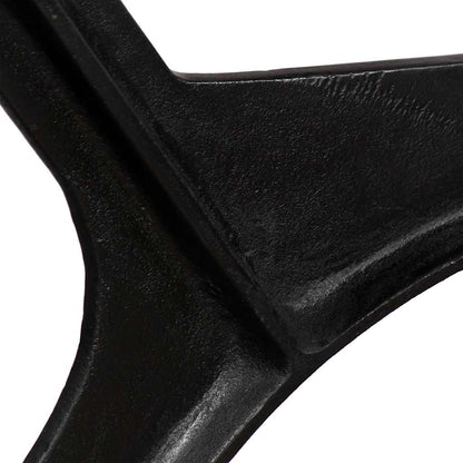 Dining Table Legs 2 pcs O-Frame Cast Iron