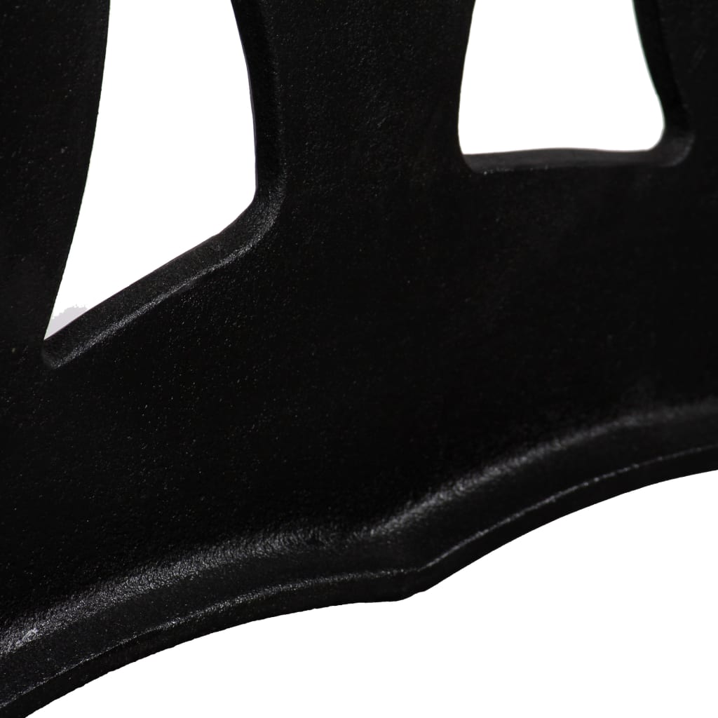 Dining Table Legs 2 pcs X-Frame Cast Iron