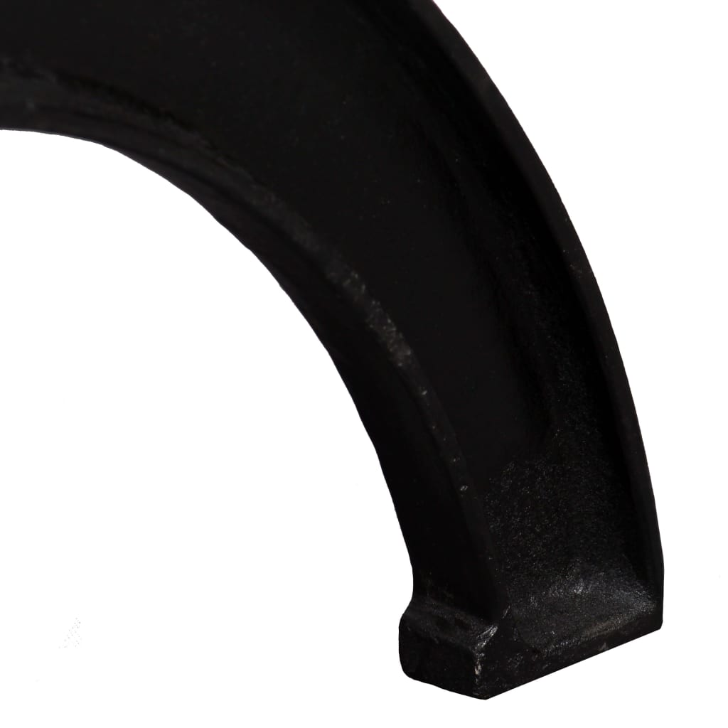 Dining Table Legs 2 pcs X-Frame Cast Iron