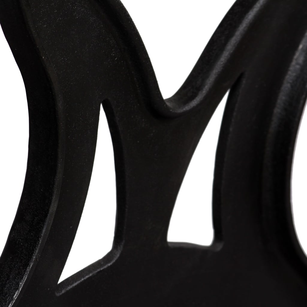 Dining Table Legs 2 pcs X-Frame Cast Iron