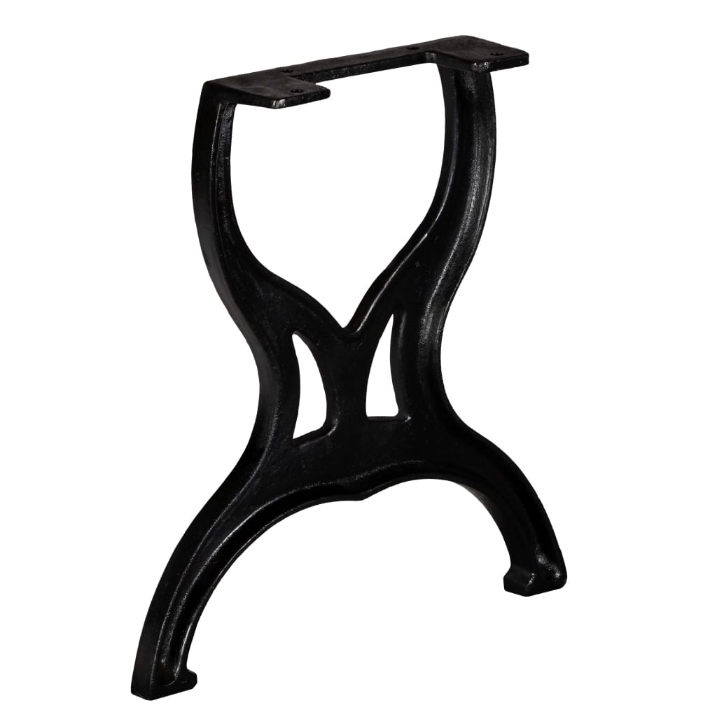 Bench Legs 2 pcs X-Frame Cast Iron