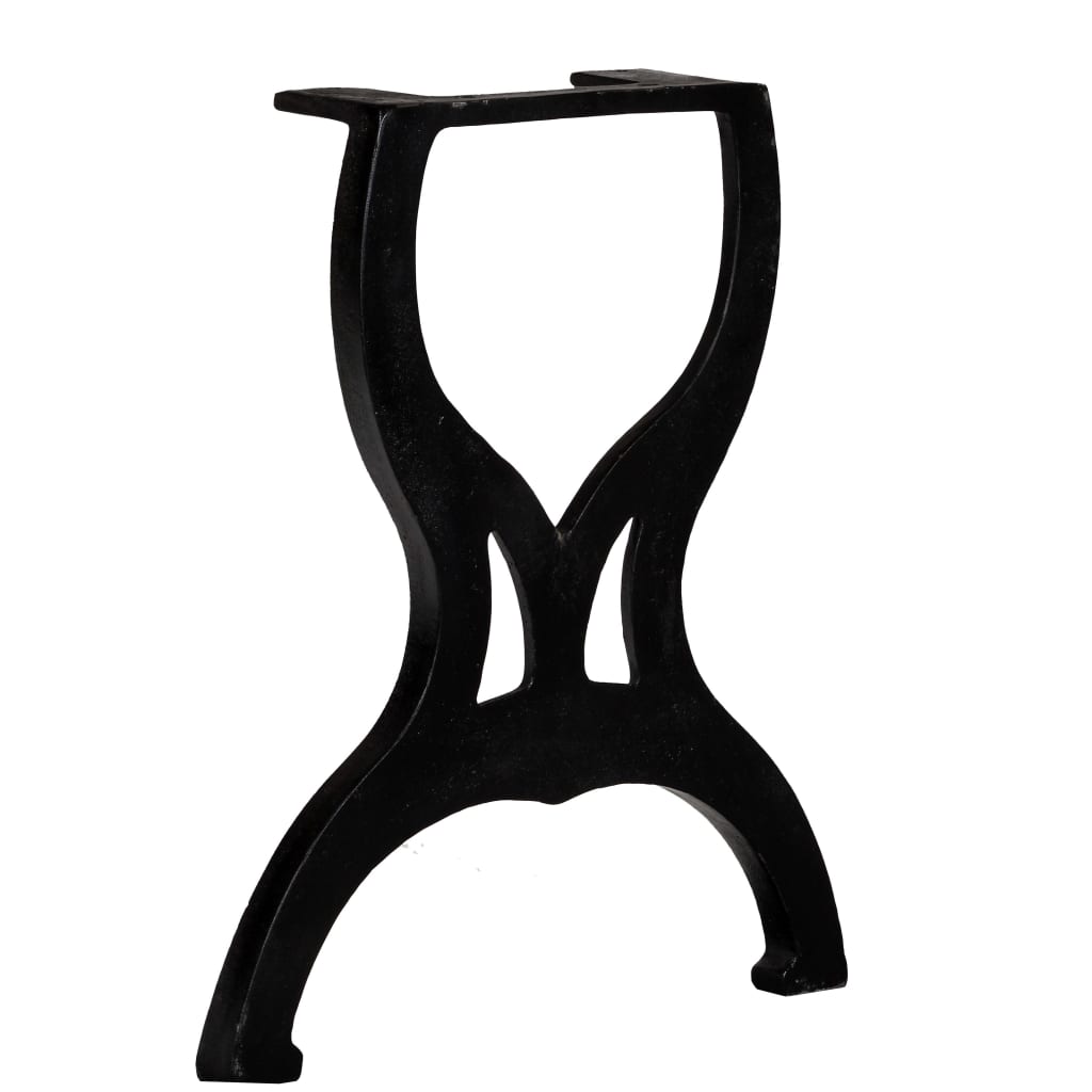 Bench Legs 2 pcs X-Frame Cast Iron