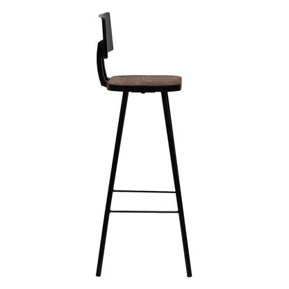 245394 vidaXL Bar Set 3 Piece Solid Reclaimed Wood
