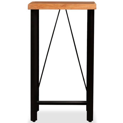 245435 vidaXL Bar Table Solid Acacia Wood 60x60x107 cm