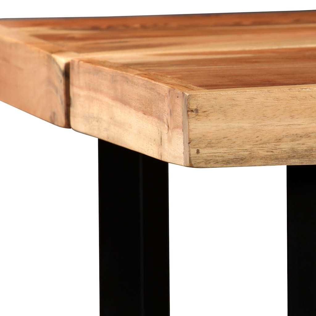 245437 vidaXL Bar Table Solid Acacia Wood 150x70x107 cm