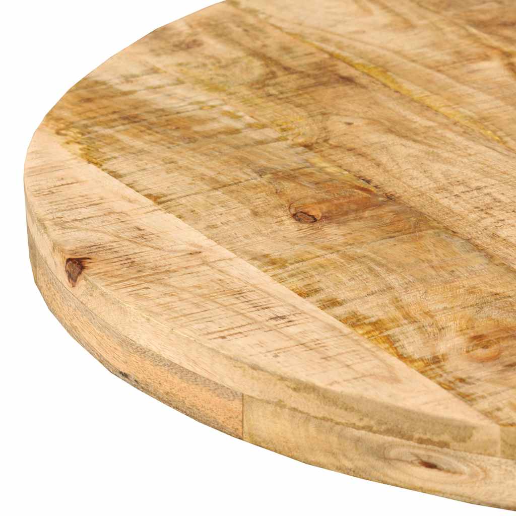 244799 vidaXL Dining Table Solid Mango Wood and Steel 180 cm