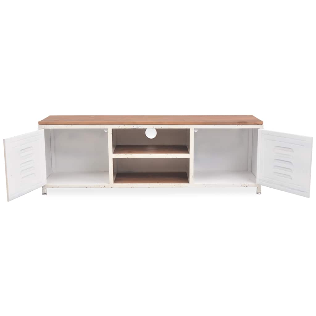 245457 vidaXL TV Cabinet 120x30x40 cm White