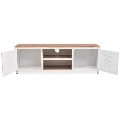 245457 vidaXL TV Cabinet 120x30x40 cm White